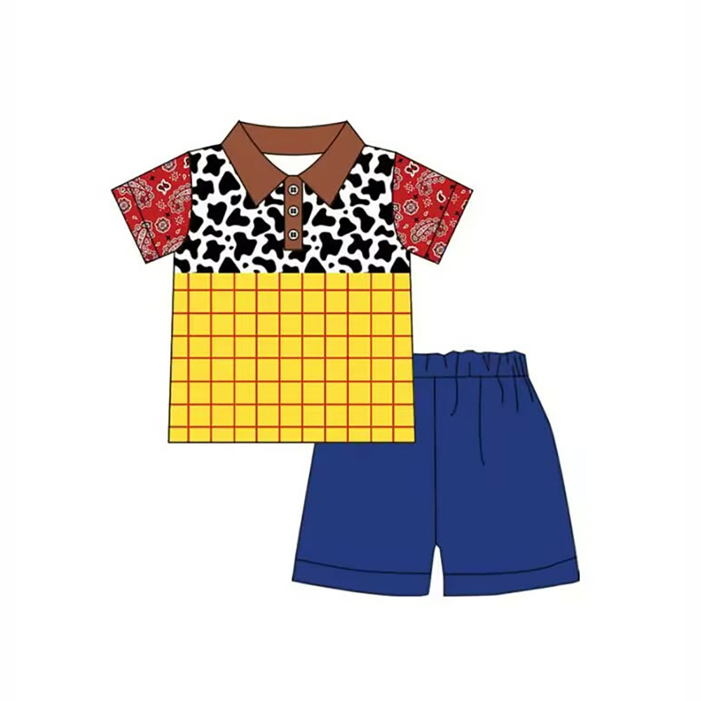 Boutique Cow Outfits Summer Cu - Baby Clothing Boutique recension och pris