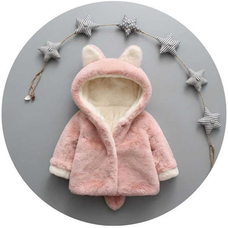 1 2 3 4 Years Plush Baby Jacke - Baby Clothing Winter recension och pris