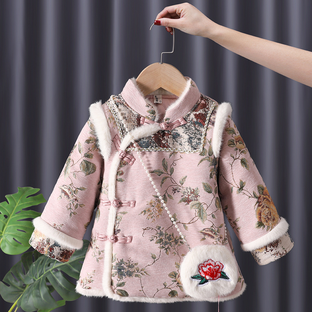 Winter Baby Girls Hanfu Kids P - Baby Clothing Winter recension och pris