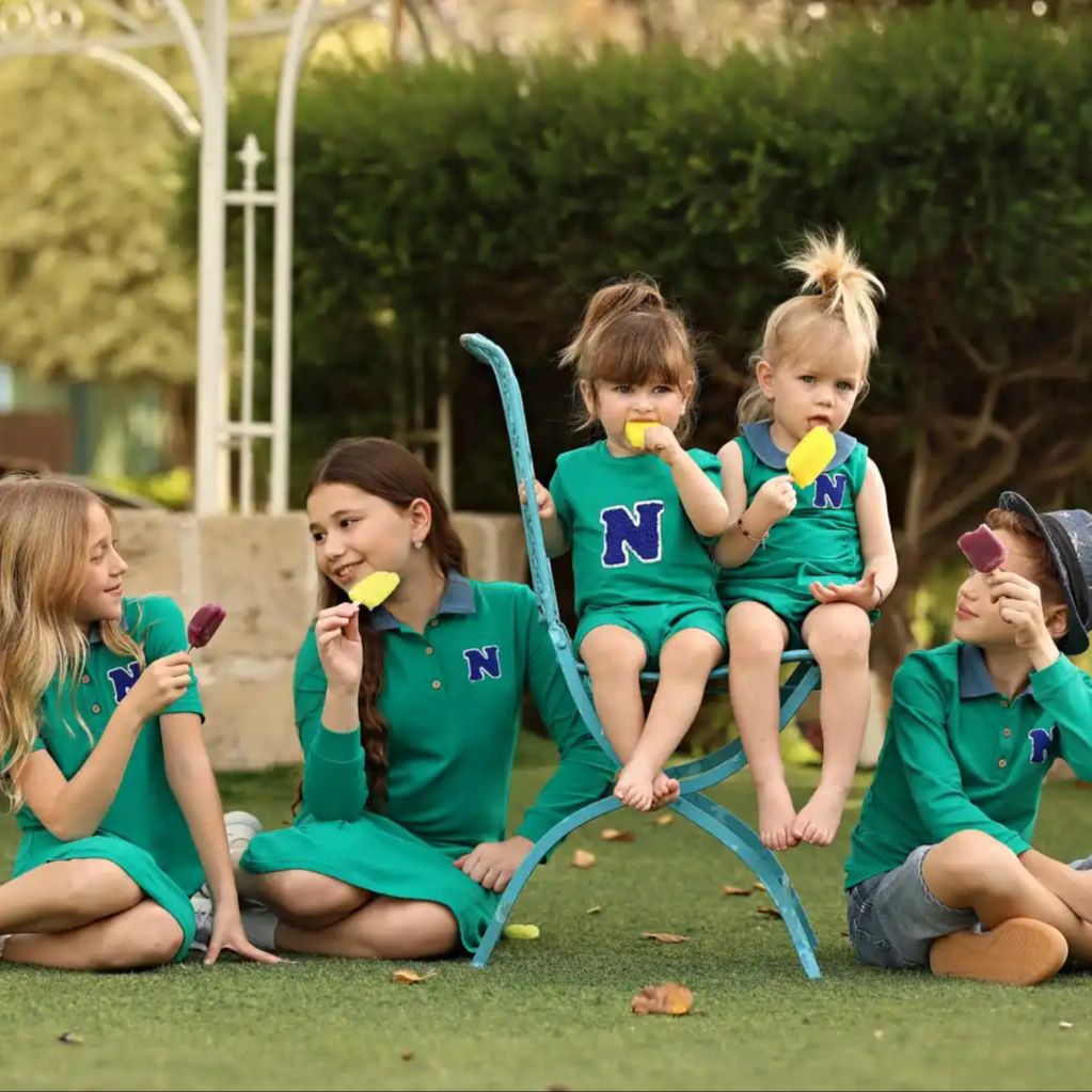 2026 Mali's SS Green Polo Coll - Baby Clothing Boutique recension och pris