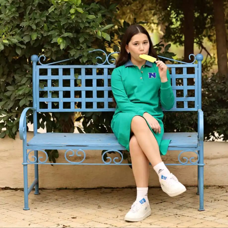 2026 Mali's SS Green Polo Coll - Baby Clothing Boutique recension och pris